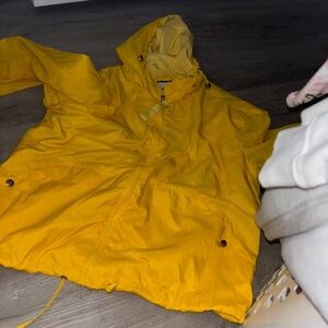 Yellow Women's Hooded Jacket
